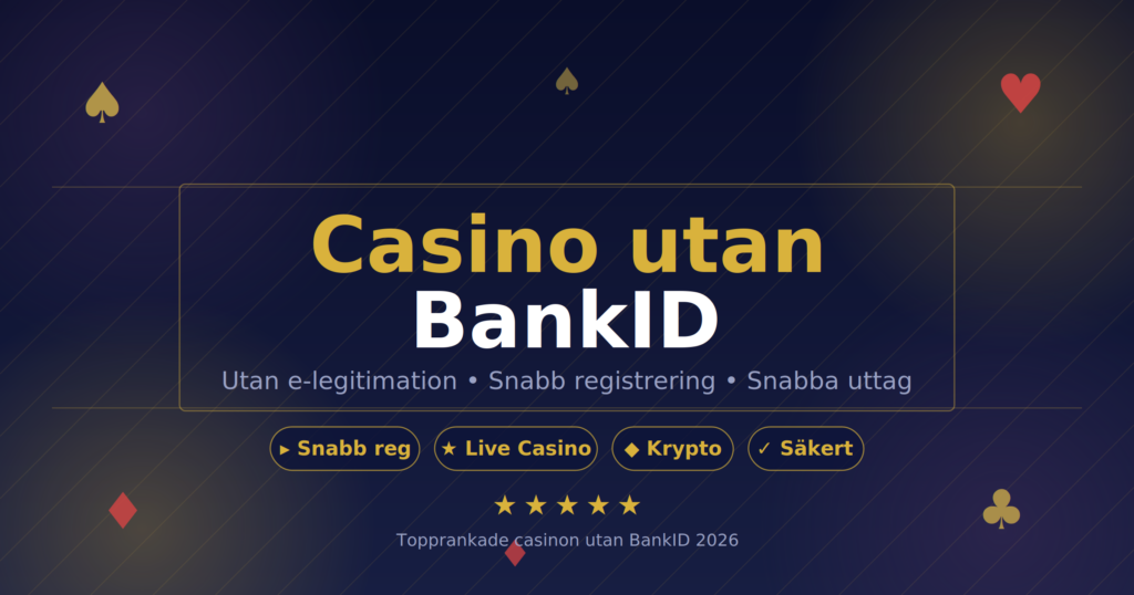 casino utan bankid